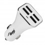 Cargador de coche 12/24V Akyga AK-CH-09 34W 4x USB-A 5V / 6.8A blanco