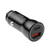 Cargador de coche 12/24V Akyga AK-CH-16 36W USB-A + USB-C PD Quick Charge 3.0 5-12V / 1,5-3A negro