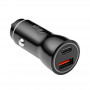 Cargador de coche 12/24V Akyga AK-CH-16 36W USB-A + USB-C PD Quick Charge 3.0 5-12V / 1,5-3A negro