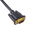 Akyga AK-AV-03 cable DVI-I 24+5 conector macho a conector macho VGA con filtro de ferrita, 1,8 m, negro