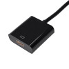 Akyga AK-AD-11 adaptador convertidor con cable DisplayPort conector macho a conector hembra HDMI, 15 cm, negro