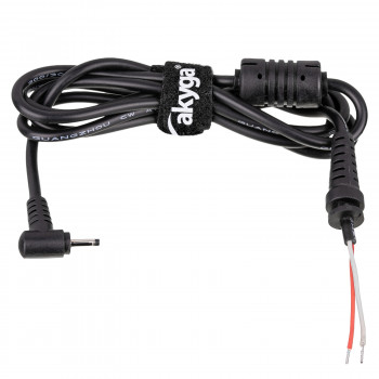 Akyga AK-SC-07 cable de servicio DC para fuente de alimentación de portátil 2,5 x 0,7 mm, 60 W, 1,2 m, para ASUS