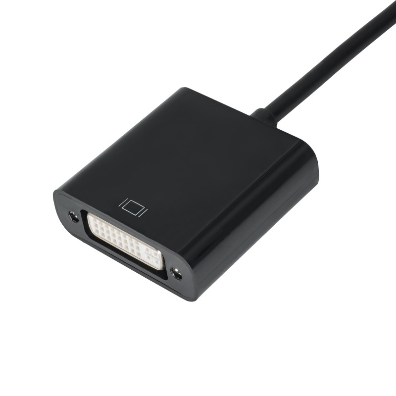 Akyga AK-AD-37 cable adaptador Mini DisplayPort (M) a DVI 24+5 (F), 15 cm