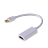 Akyga AK-AD-38 cable adaptador Mini DisplayPort (M) a HDMI (F), 4K, 15 cm