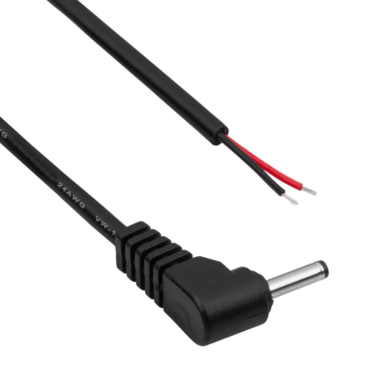Akyga AK-SC-08 cable de servicio DC para fuente de alimentación de portátil 3,0 x 1,0 mm, 60 W, 1,2 m, para Samsung