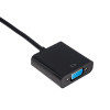 Akyga AK-AD-42 cable adaptador HDMI (conector macho) a VGA (conector hembra), Full HD, 15 cm