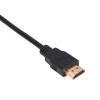Akyga AK-AD-42 cable adaptador HDMI (conector macho) a VGA (conector hembra), Full HD, 15 cm