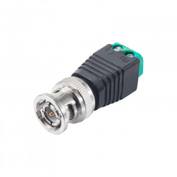 Akyga AK-SC-15 conector macho BNC con bornes de tornillo para cable UTP, CCTV