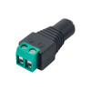 Akyga AK-SC-17 conector hembra DC 5,5 x 2,1 mm con bornes de tornillo para cable UTP, CCTV