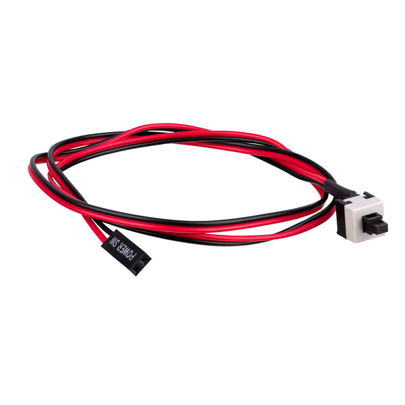 Akyga AK-CA-60 set de interruptor de encendido y reinicio para PC, cable de 60 cm