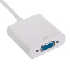 Akyga AK-AD-55 cable adaptador USB-C (conector macho) a VGA (conector hembra), Full HD, 15 cm
