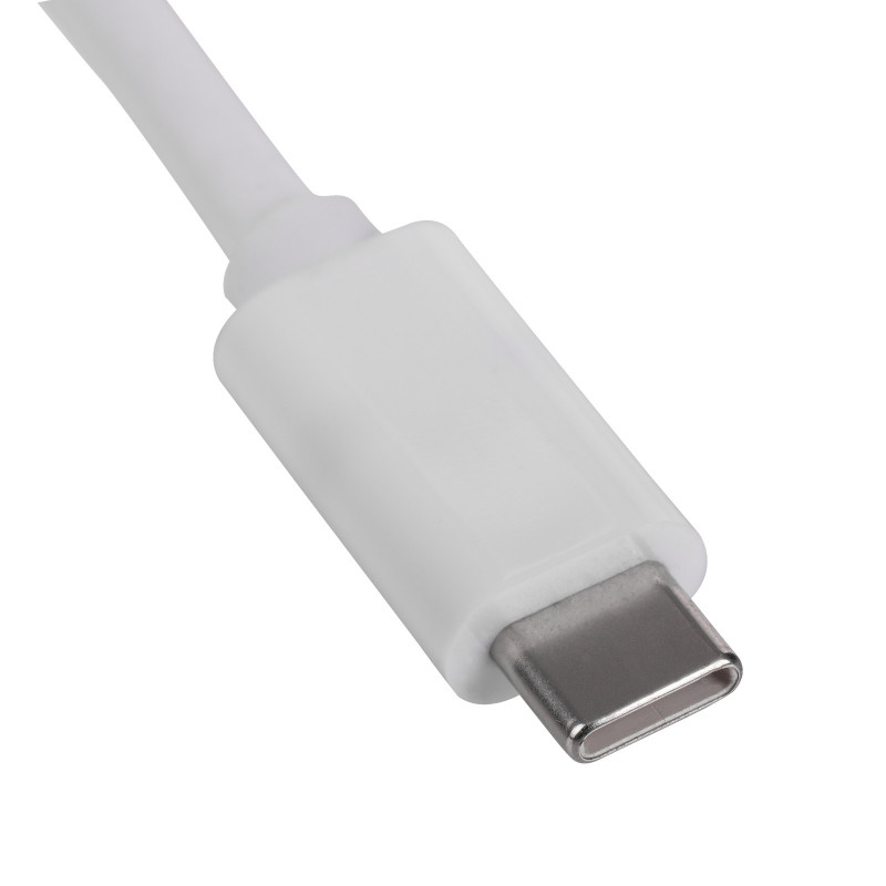 Akyga AK-AD-55 cable adaptador USB-C (conector macho) a VGA (conector hembra), Full HD, 15 cm