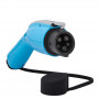 Akyga AK-SC-E02 acoplador de carga Type 1 (J1772) para vehículos eléctricos, monofásico, 32 A, azul