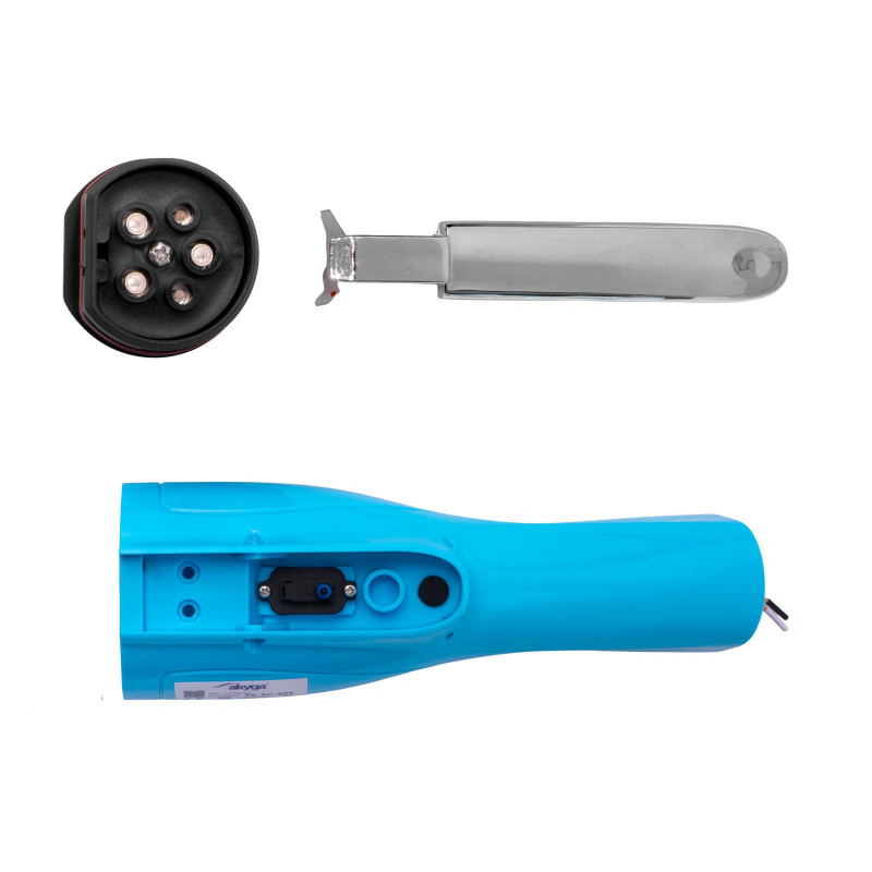 Akyga AK-SC-E02 acoplador de carga Type 1 (J1772) para vehículos eléctricos, monofásico, 32 A, azul