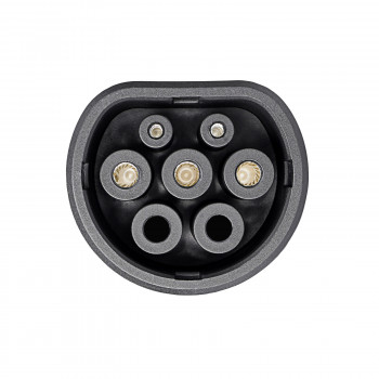 Akyga AK-SC-E04 acoplador de carga Type 2 (IEC 62196-2) para vehículos eléctricos, monofásico, 32 A, azul