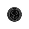 Akyga AK-SC-E09 adaptador de carga para vehículos eléctricos Type 1 (J1772) conector hembra a Type 2 (IEC 62196-2) conector macho, monofásico, 32 A, negro
