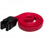 Akyga AK-CA-27 cable de datos SATA III, 6 Gb/s, 0,5 m, rojo