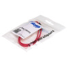 Akyga AK-CA-27 cable de datos SATA III, 6 Gb/s, 0,5 m, rojo