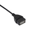 Akyga AK-AD-09 cable adaptador OTG Micro USB-B (macho) a USB-A (hembra), 15 cm, negro