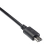 Akyga AK-AD-09 cable adaptador OTG Micro USB-B (macho) a USB-A (hembra), 15 cm, negro