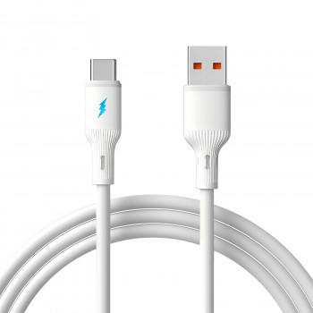 Akyga AK-USB-59 Cable de USB-A (M) a USB-C (M), USB 2.0, 1 m, silicona
