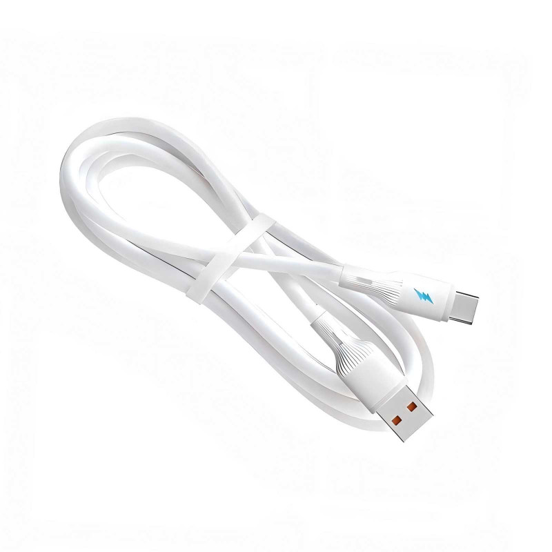 Akyga AK-USB-59 Cable de USB-A (M) a USB-C (M), USB 2.0, 1 m, silicona