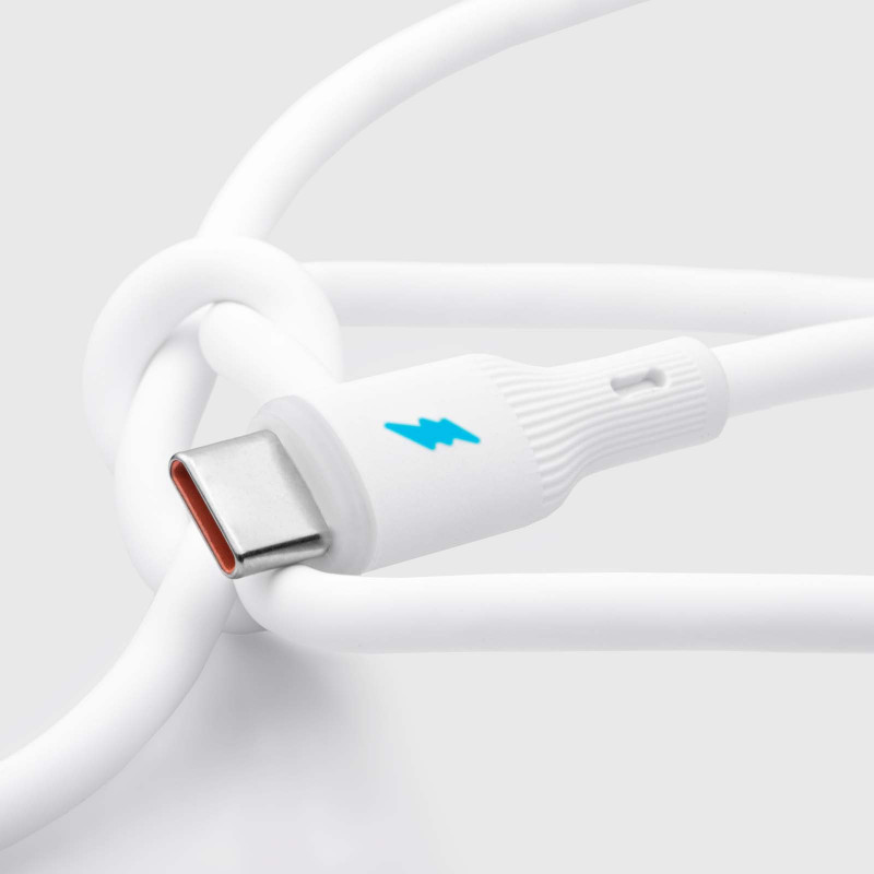 Akyga AK-USB-60 Cable de USB-A (M) a USB-C (M), USB 2.0, 1,8 m, silicona