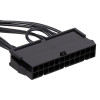 Akyga AK-CA-76 Cable adaptador de alimentación ATX 24 pines (20+4) a placa base Lenovo 10 pines, 10 cm