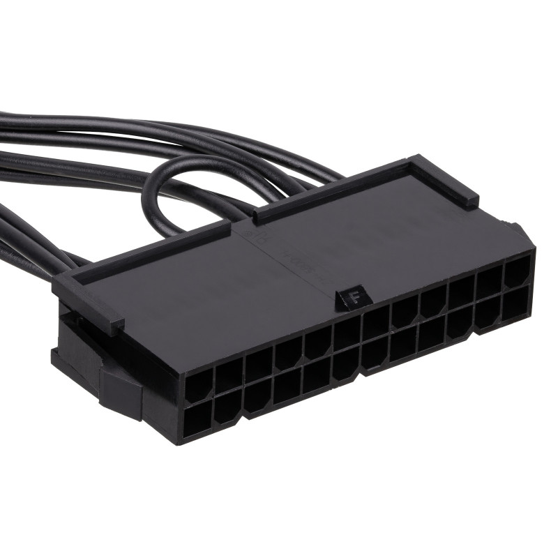 Akyga AK-CA-76 Cable adaptador de alimentación ATX 24 pines (20+4) a placa base Lenovo 10 pines, 10 cm