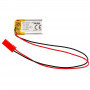 Akyga AKY0472 Batería Li-Po LP301525 3,7 V 85 mAh con PCM, conector JST 2,54 mm 2 pines, cable 150 mm