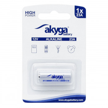 Akyga AKY2101 Pila alcalina 23A (8LR932) 12 V 48 mAh, 1 ud. (blíster)