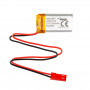 Akyga AKY0384 Batería Li-Po LP601730 3,7 V 250 mAh con PCM, conector JST 2,54 mm 2 pines, cable 150 mm
