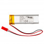 Akyga AKY0655 Batería Li-Po LP602158 3,7 V 750 mAh con PCM, conector JST 2,54 mm 2 pines, cable 150 mm