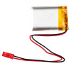 Akyga AKY0571 Batería Li-Po LP803040 3,7 V 1000 mAh con PCM, conector JST 2,54 mm 2 pines, cable 150 mm