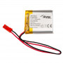 Akyga AKY0622 Batería Li-Po LP883440 3,7 V 1200 mAh con PCM, conector JST 2,54 mm 2 pines, cable 150 mm
