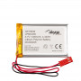 Akyga AKY0638 Batería Li-Po LP603450 3,7 V 1200 mAh con PCM, conector JST 2,54 mm 2 pines, cable 100 mm