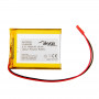 Akyga AKY0535 Batería Li-Po LP405063 3,7 V 1400 mAh con PCM, conector JST 2,54 mm 2 pines, cable 150 mm