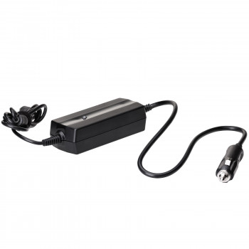 Akyga AK-ND-40 Fuente de alimentación para portátil de coche 19,5 V / 3,33 A, 65 W, 4,5 x 3,0 mm + pin, para HP