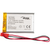 Akyga AKY0646 Batería Li-Po LP623255 3,7 V 1100 mAh con PCM, conector JST 2,54 mm 2 pines, cable 150 mm