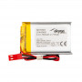 Akyga AKY0383 LP443450 batería Li-Po 3,7 V 750 mAh con PCM, conector macho JST 2,54 mm 2 pines, cable de 150 mm
