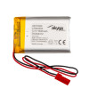 Akyga AKY0099 LP903450 batería Li-Po 3,7 V 1600 mAh con PCM, conector macho JST 2,54 mm 2 pines, cable de 150 mm