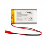 Akyga AKY0393 LP903759 batería Li-Po 3,7 V 2200 mAh con PCM, conector macho JST 2,54 mm 2 pines, cable de 150 mm