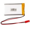 Akyga AKY0393 LP903759 batería Li-Po 3,7 V 2200 mAh con PCM, conector macho JST 2,54 mm 2 pines, cable de 150 mm