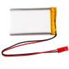Akyga AKY0653 LP103740 batería Li-Po 3,7 V 1580 mAh con PCM, conector macho JST 2,54 mm 2 pines, cable de 150 mm