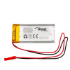 Akyga AKY0623 LP103058 batería Li-Po 3,7 V 1700 mAh con PCM, conector macho JST 2,54 mm 2 pines, cable de 150 mm