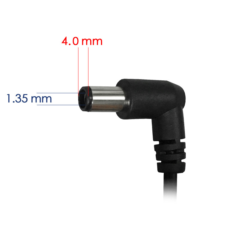 Akyga AK-ND-78 fuente de alimentación para portátil de coche 19 V / 2,37 A, 45 W, 4,0 x 1,35 mm, para ASUS