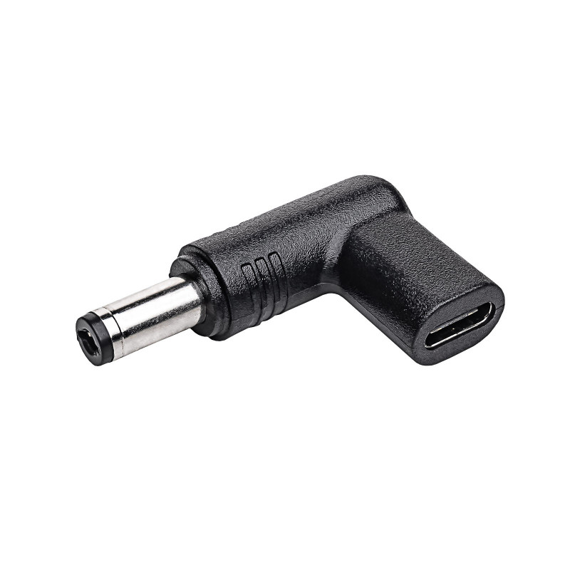 Akyga AK-ND-C02 adaptador de carga USB-C a DC 5,5 x 2,1 mm para portátiles, 18,5-20 V, 100 W