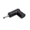 Akyga AK-ND-C06 adaptador de carga USB-C a DC 3,0 x 1,0 mm para portátiles, 18,5-20 V, 100 W