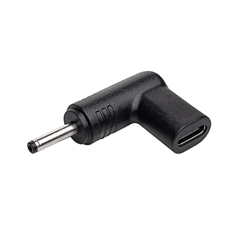Akyga AK-ND-C06 adaptador de carga USB-C a DC 3,0 x 1,0 mm para portátiles, 18,5-20 V, 100 W