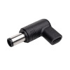 Akyga AK-ND-C07 adaptador de carga USB-C a DC 7,4 x 5,0 mm + pin para portátiles, 18,5-20 V, 100 W, para HP
